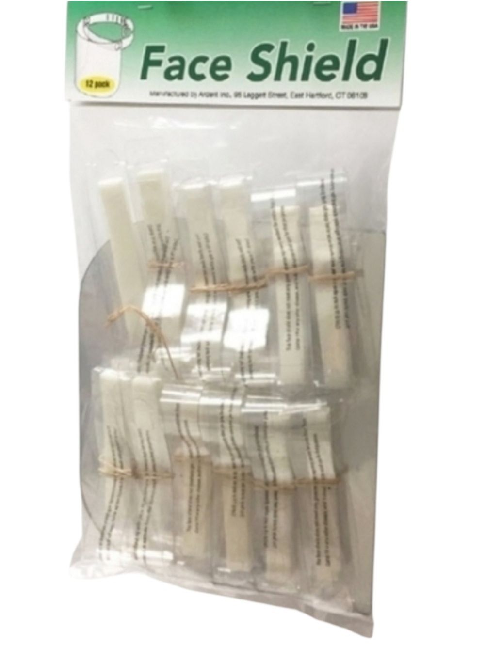 Face Shield By Ardent 12 Pack Made In‎ USA
